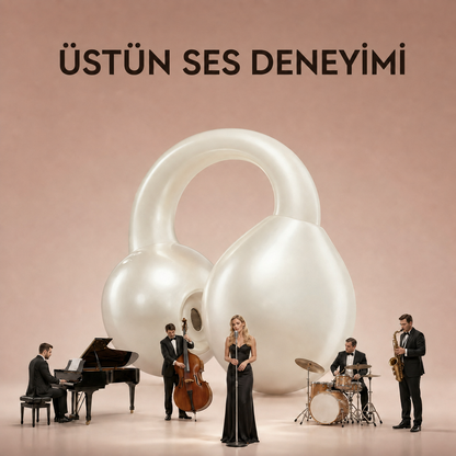 VİBBİQ Düşmeyen Klipsli Kablosuz Kulaklık